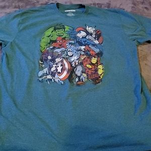 Mens 3X Marvel Tee